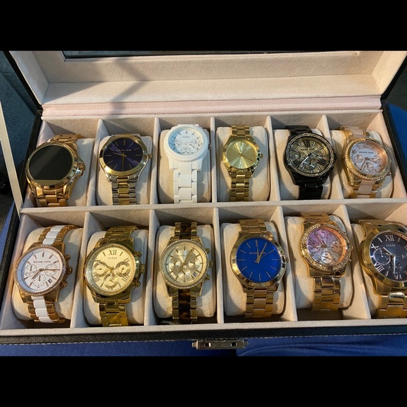 Guess Women’s Watch- Gold/Pink/Silver - Picture 5 of 5